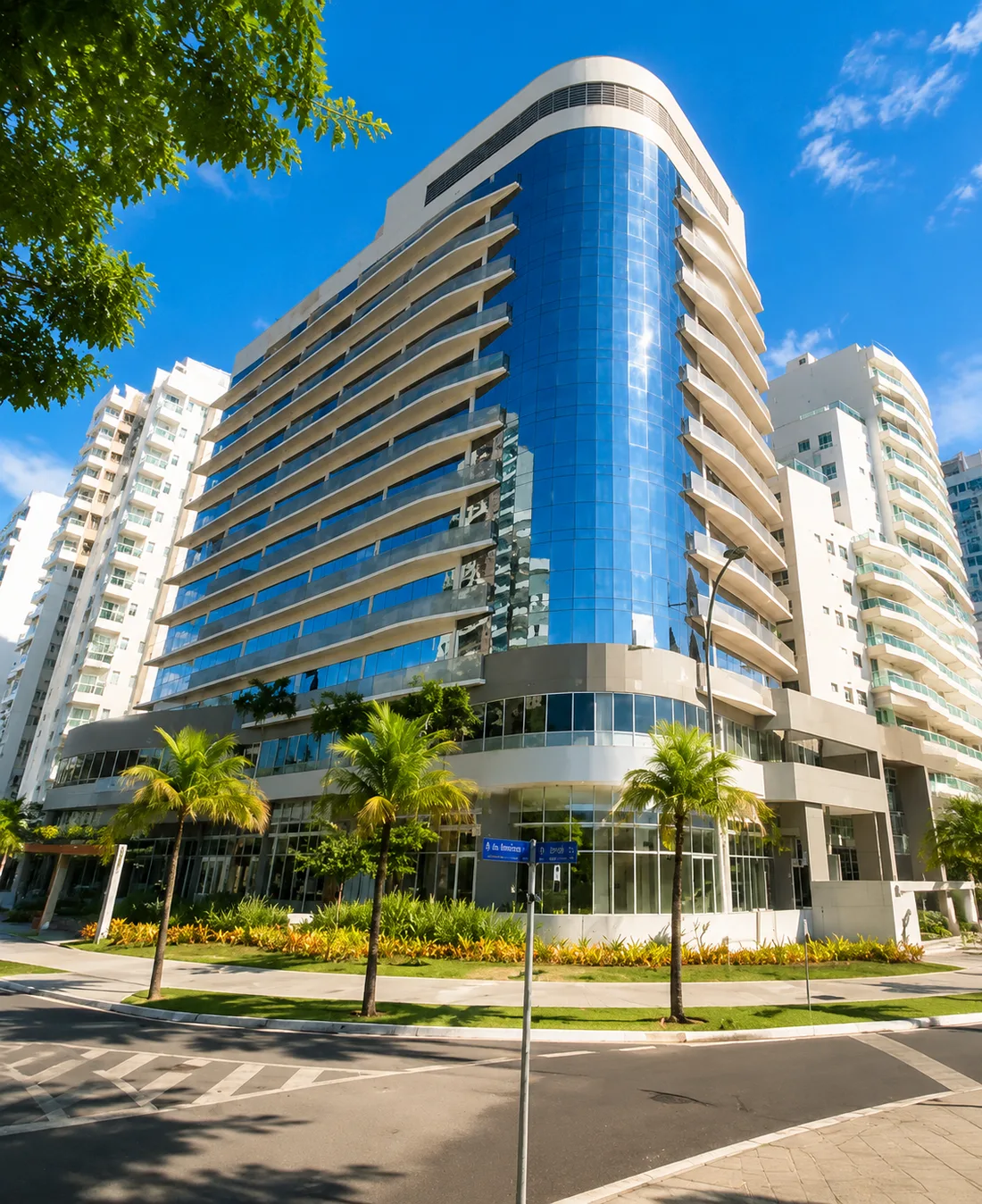 Fachada do Union Square — Barra da Tijuca